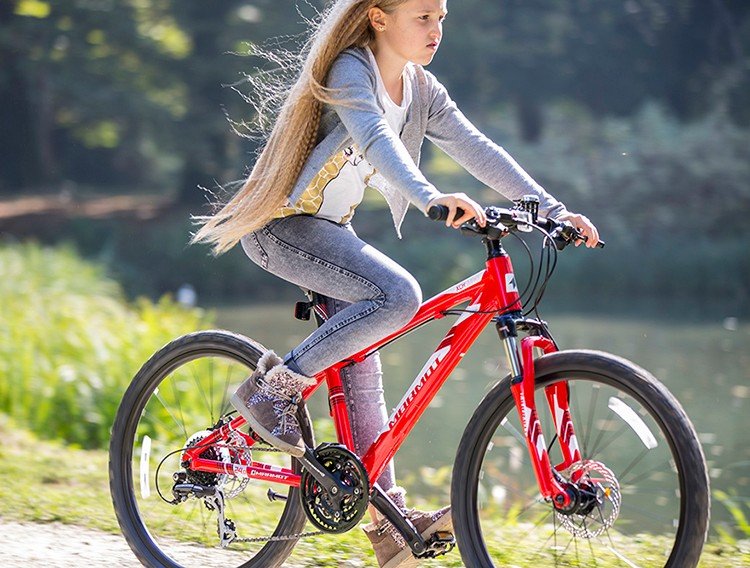 儿童自行车推荐世界十乐鱼体育最新版大儿童山地自行车Marmot土拨鼠FRW辐轮王(图2)